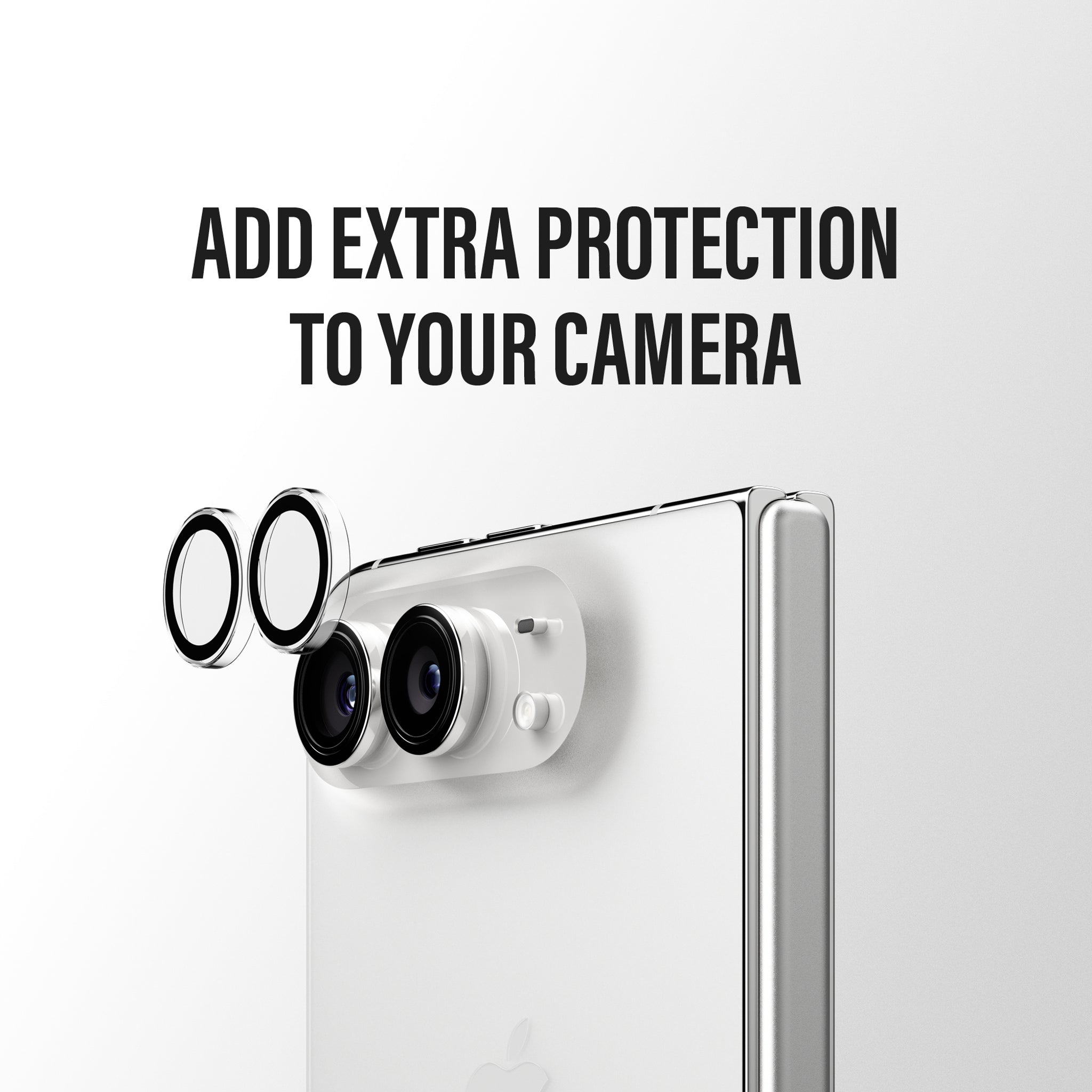 SAFE. by PanzerGlass® Kameraschutz Transparent iPhone Duo